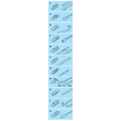 Skylon Scheibenwischerblatt – 55 cm (22 Zoll) – 1 Stück