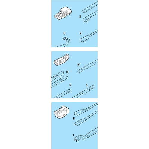 Lámpara de xenio, escobilla limpiaparabrisas - 75 cm (29") 19554