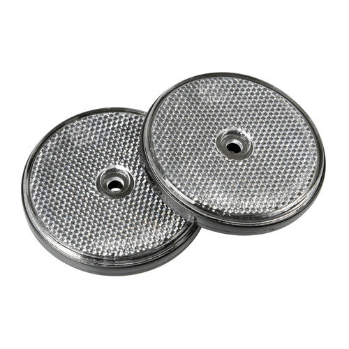 Lampa Catarifrangenti rotondi - 65 mm - Bianco