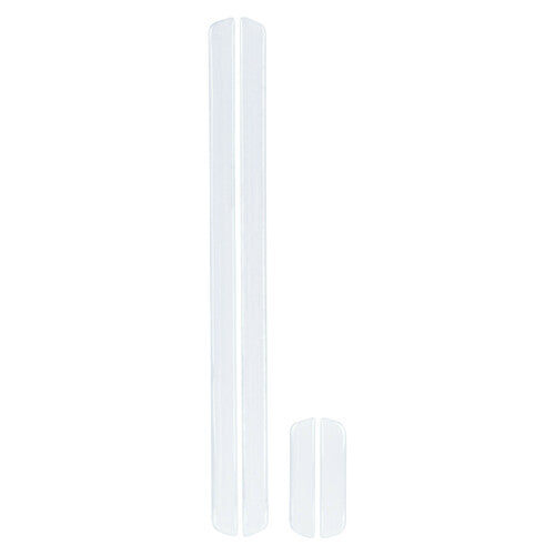 Lámpara Invisible, Juego de 4 Protectores de Puerta de Resina Epoxi - Transparente 20638