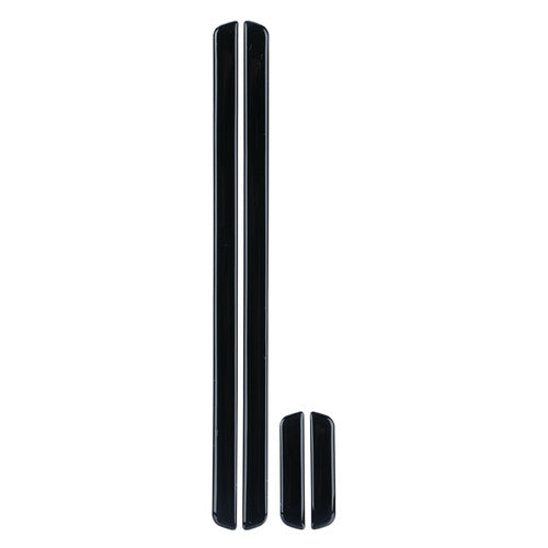 Lampa Profile, set 4 salvaporta in resina epossidica - Nero 20639