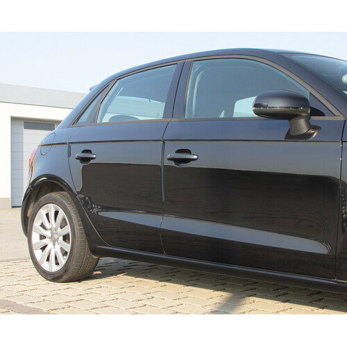 Lampa Profile, 4er-Set Türschutzleisten aus Epoxidharz – Schwarz