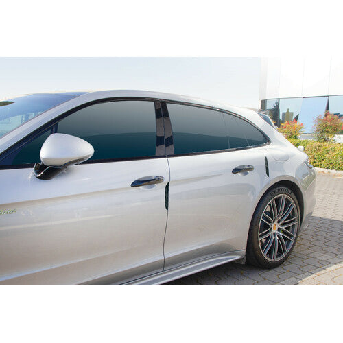 Pilot Slim, set of 4 adhesive door protectors - Carbon Look