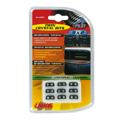 Pilot Twin-Crystal Bits, 9 pcs