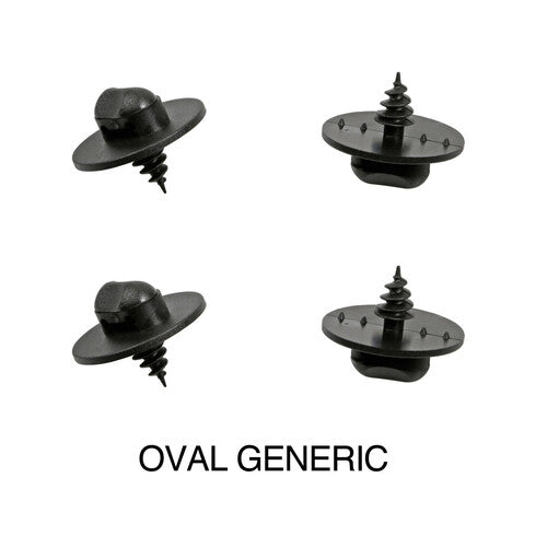 Lampa Clip fissaggio tappeti, set 4 pz - Ovale - Universale 22999