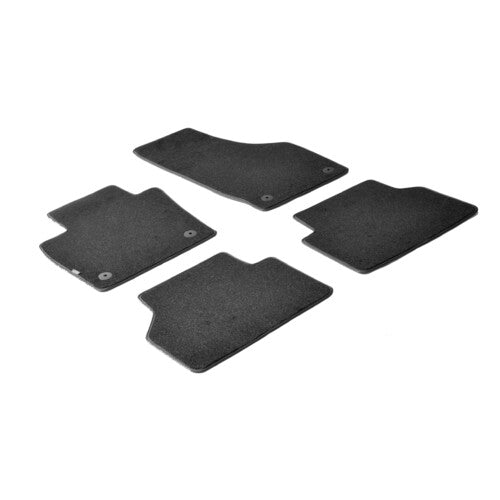 Lamp Custom-Made Carpet Mat Set - Black - Audi Q3 (10/11>12/18)