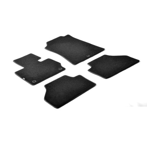 Lamp Set of custom carpet mats - Black - BMW X3 (E83) (01/04>10/10)
