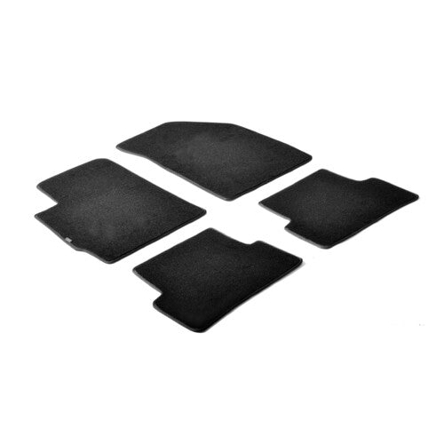 Black carpet mats Chevrolet Aveo 4p 05/11>09/15 Aveo 5p 05/11>09/15
