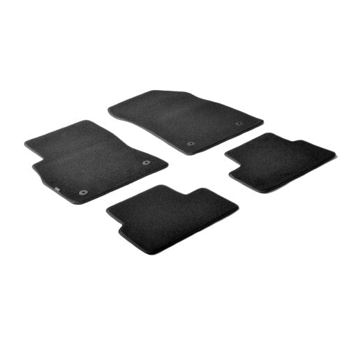 Black carpet mats Chevrolet Cruze 4p 03/09>09/15 Cruze 5p 09/11>11/15