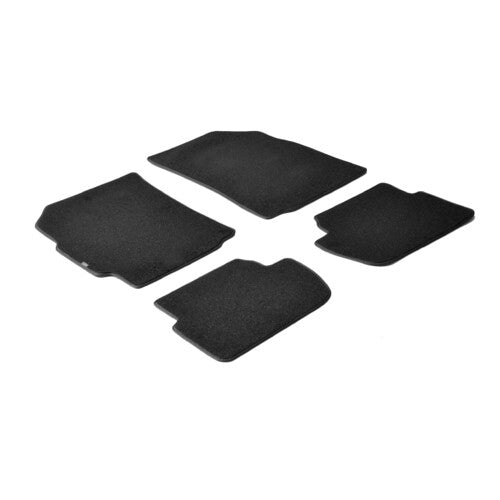 Maßgeschneiderter Teppichmattensatz - Schwarz - Chevrolet Spark (02/10>09/15)