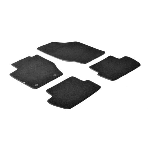 Alfombrillas negras para Citroën C4 3p 01/05>10/10 Citroën C4 5p 01/05>10/10 23039