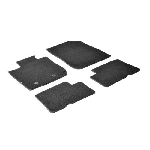 Lampenset mit maßgefertigten Fußmatten - Schwarz - Dacia Duster (05/10>01/18)