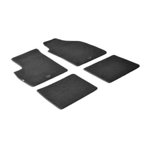 Black carpet mats Fiat Panda 09/03>01/12 Fiat Panda Classic 02/12>12/12
