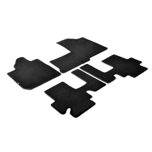 Maßgeschneiderter Teppichmattensatz - Schwarz - Fiat Multipla (11/98>05/04)