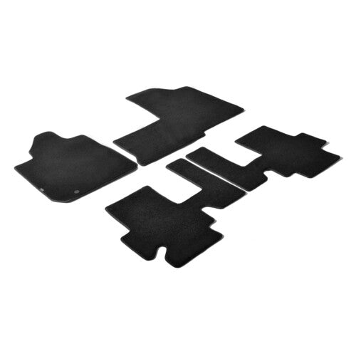 Maßgeschneiderter Teppichmattensatz - Schwarz - Fiat Multipla (06/04>12/10)