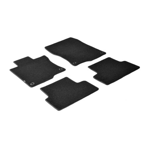 Alfombrillas negras para Honda Accord 4p 06/08>09/14 Accord Tourer 07/08>12/13 23071