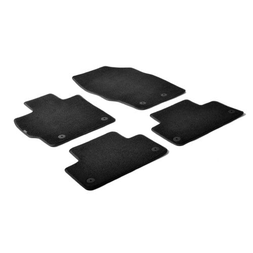Juego de alfombrillas personalizadas para lámpara - Negras - Mazda CX-7 (06/07>12/13) diésel 23098