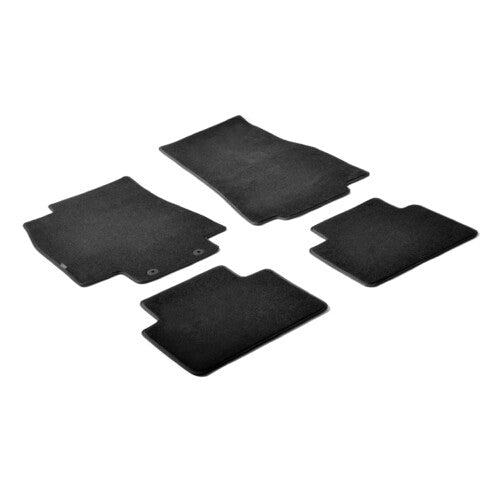 Schwarze Fußmatten Mercedes A 3-Sitzer 09/04>12/10 A 5-Sitzer 09/04>09/12 23099