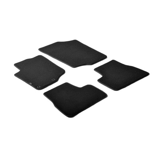 Tappetini moquette Nero Peugeot 207 3p 05/06>11/12 207 5p 05/06>11/12 23130