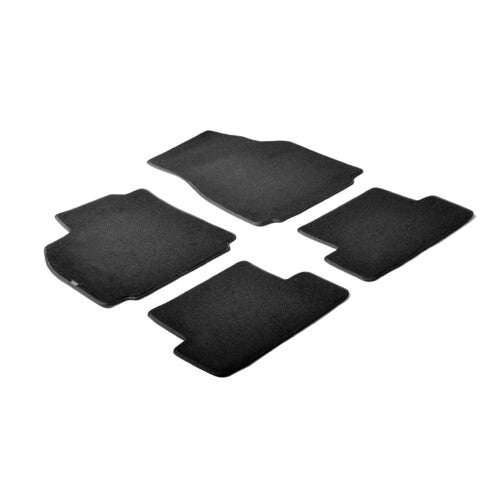 Schwarze Fußmatten Renault Megane II 3-Sitzer 10/02>10/08 II 4-Sitzer 10/03>10/08 23142