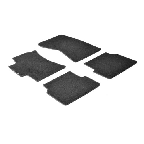 Juego de alfombrillas de alfombra personalizadas para lámpara - Negro - Subaru Impreza 5p (10/07-10/16) 23155