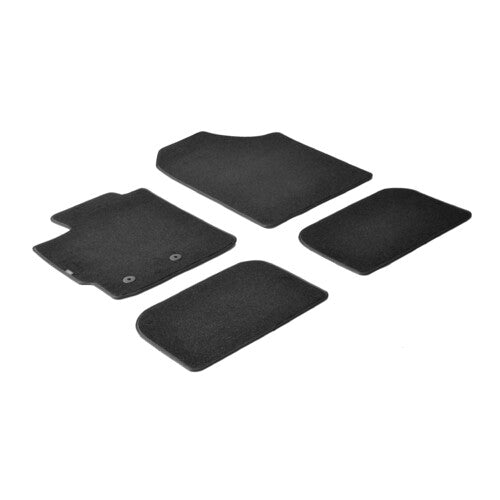 Black carpet mats Toyota Urban Cruiser 05/09>09/14 Yaris 3p 01/06>09/11