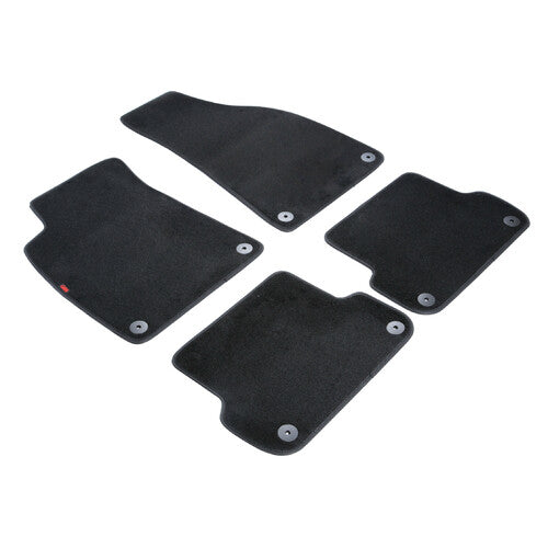 Lamp Custom-Made Carpet Mat Set - Black - Audi A4 Avant (09/01>04/08)