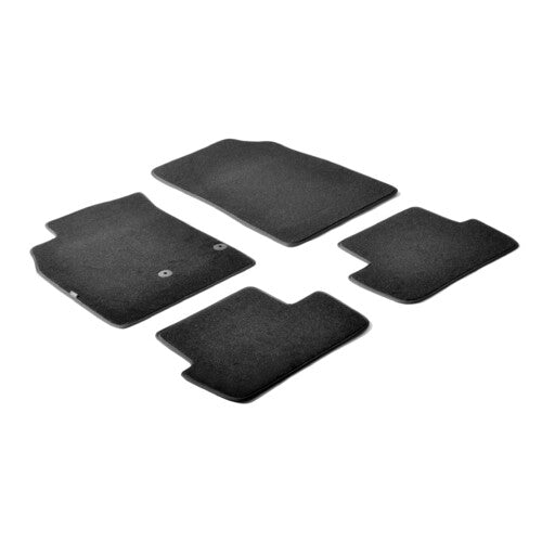 Alfombrillas negras para Renault Megane III 5p 11/08>12/15 compartimento bajo la tapa 23182