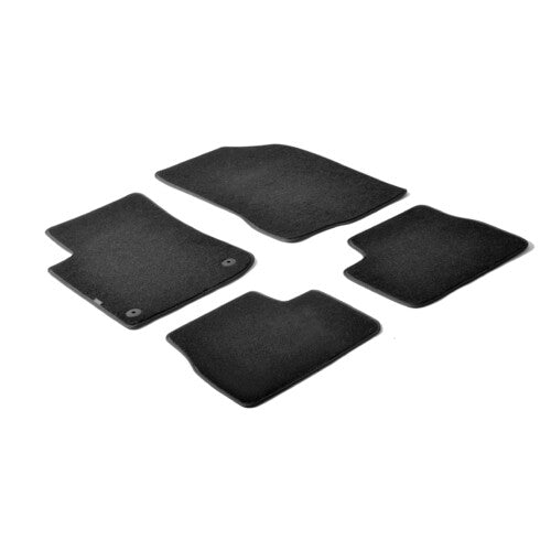 Tappetini moquette Nero Peugeot 208 3p 04/12>07/18 Peugeot 208 5p 04/12>10/19 23188