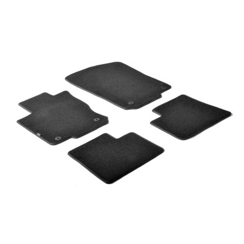 Alfombrillas negras Renault Captur 05/13>11/19 Clio IV 5p 10/12>07/19 23196