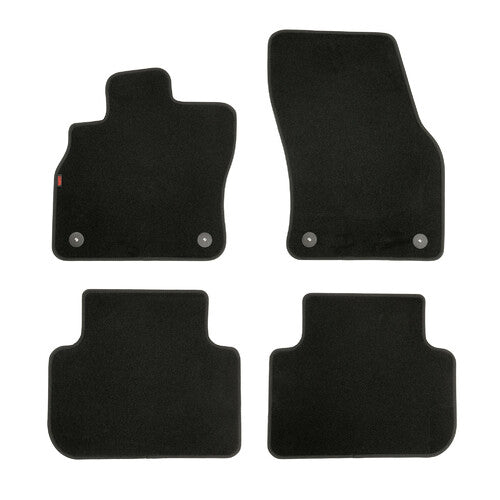 Maßgefertigter Lampen-Fußmattensatz - Schwarz - Audi Q3 (01/19>)