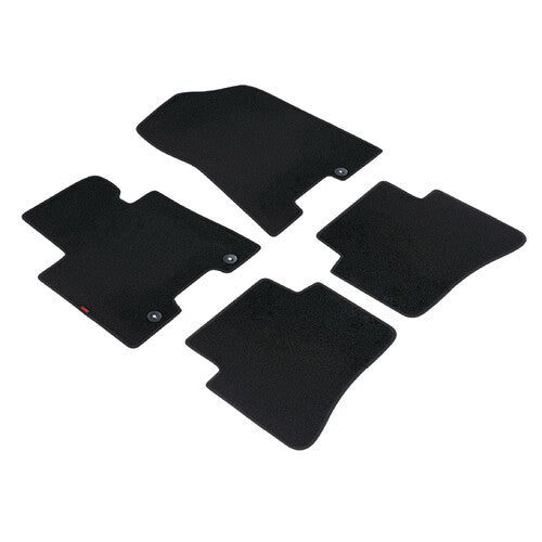 Juego de alfombrillas de alfombra personalizadas para lámpara - Negro - Hyundai Tucson (09/18-10/20) 23290