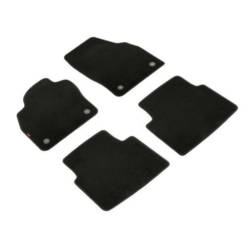 Juego de alfombrillas de moqueta a medida - Negro - Skoda Kamiq (12/19>) 23299