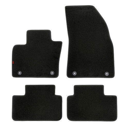 Lamp Set of custom carpet mats - compatible with Volvo XC40 (10/17>)