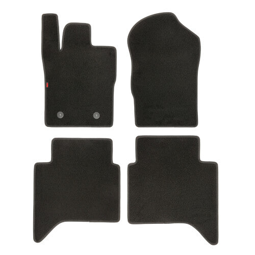Lampa Set tappeti su misura in moquette - compatibile per Ford Ranger (05/22>) - Volkswagen Amarok (11/23>) 23377