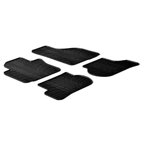 Tappetini gomma Volkswagen Golf V 3p 11/03>10/08 V 5p 11/03>10/08 fix integrati 24312