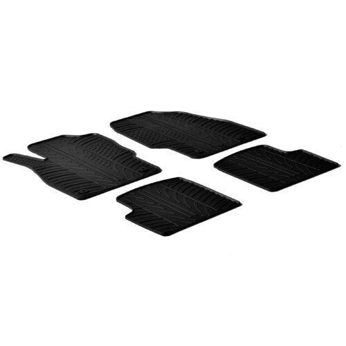 Juego de alfombrillas de goma Opel Corsa D 3p (09/06>11/14) Opel Corsa D 5p (09/06>11/14) 24320