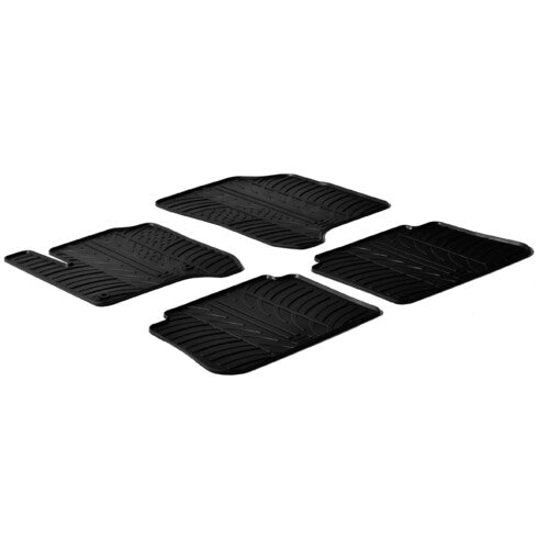 Juego de alfombrillas de goma personalizadas para Citroën C3 Picasso (01/09>09/16) 24338