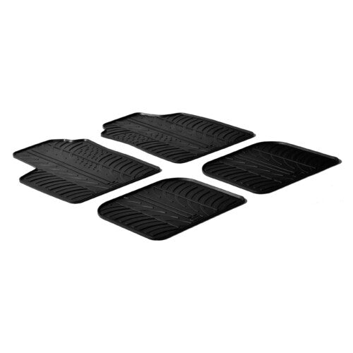 Set tappeti gomma Fiat Panda (09/03>01/12) Fiat Panda Classic (02/12>12/12) 24342
