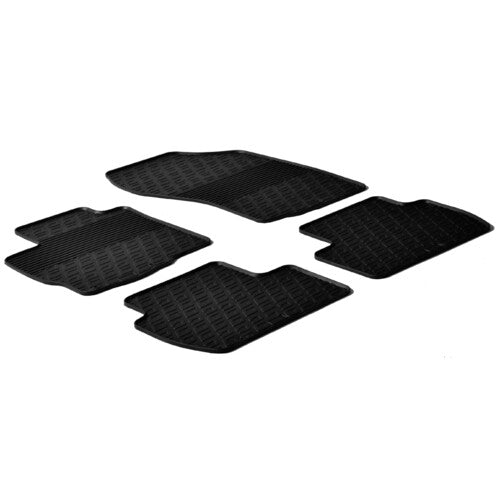 Alfombrillas de goma Citroen C-Crosser 06/07>01/13 Mitsubishi Outlander 02/07>02/10 24353