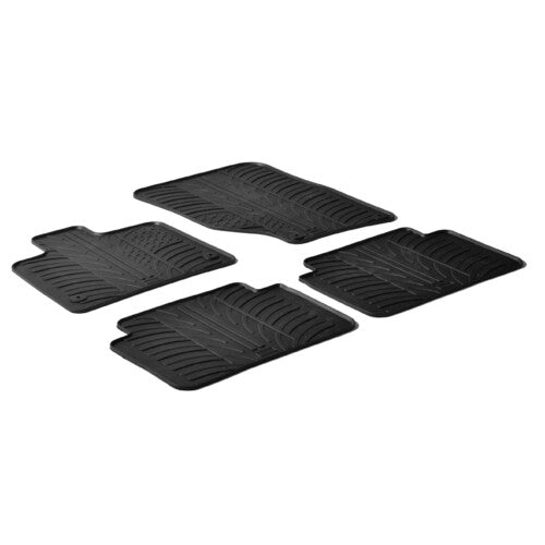 Juego de alfombrillas de goma personalizadas para Audi Q7 (03/06>05/15) 24373