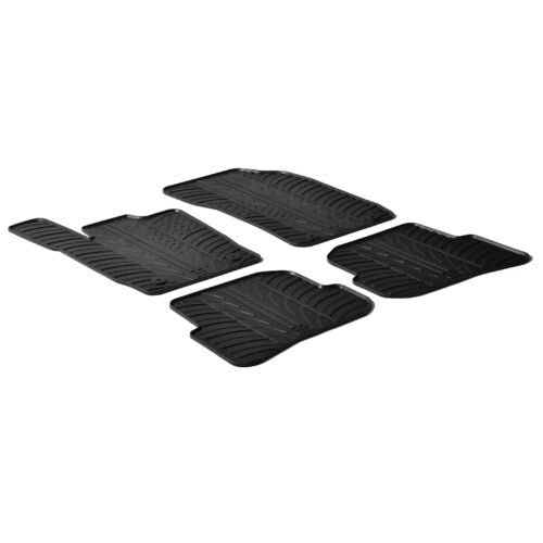 Juego de faros y alfombrillas de goma para Audi A1 3p (09/10>10/18) Audi A1 Sportback (02/12>10/18) 24374