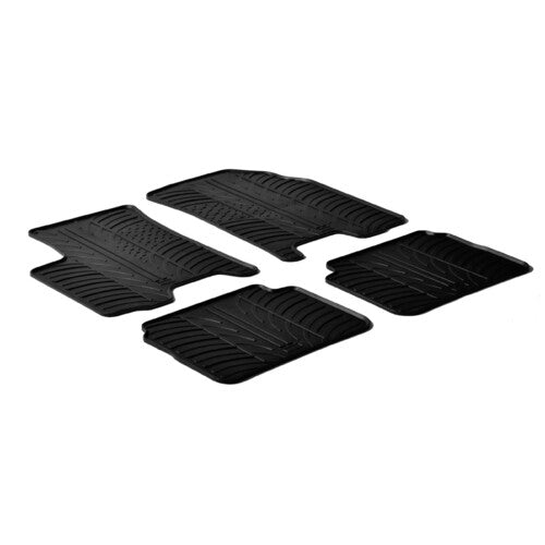 Alfombrillas de goma Chevrolet Aveo 3p 02/05>05/08 Aveo 5p 09/02>05/08 24381