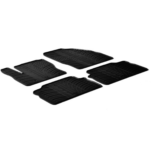 Set tappeti gomma Ford C-Max 10/03>10/10 Ford Kuga 06/08>02/13 Fino al 08/2011 24408