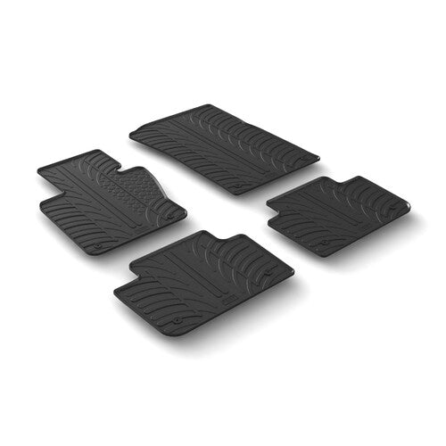 Juego de alfombrillas de goma personalizadas para BMW X3 (E83) (01/04>10/10) 24428
