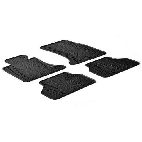 Rubber floor mats for BMW 5 Series E60 07/03>12/09 BMW 5 Series Touring E61 04/04>05/10