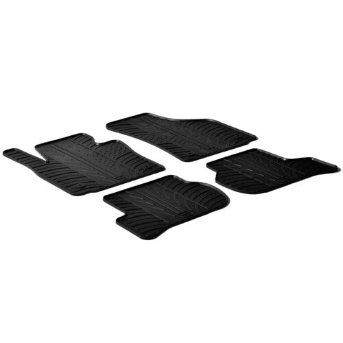 Juego de alfombrillas de goma personalizadas para Seat León (09/05>12/12) 24451