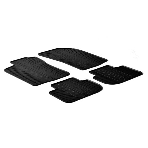 Tappetini gomma Alfa 147 3p 10/00>08/08 147 5p 04/01>08/08 GT 12/03>03/11 24460