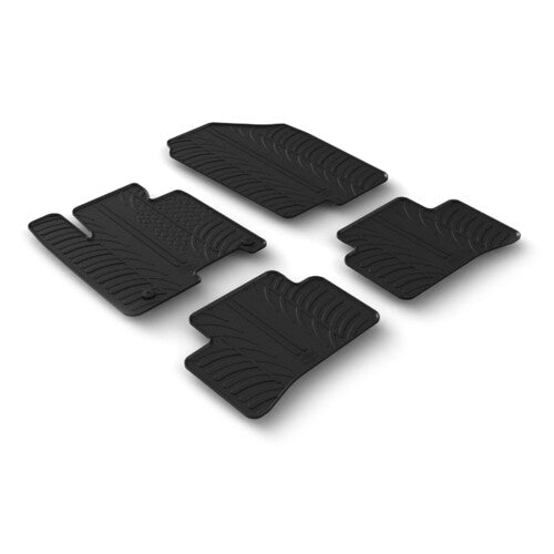Lamp Set of custom rubber mats - compatible with Hyundai Tucson (11/20>)