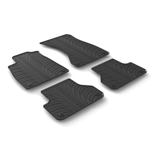 Set tappeti gomma Audi A4 4p 11/15> Audi A4 Allroad 06/16> Audi A4 Avant 11/15> 24477